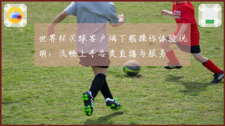 世界杯买球客户端下载操作体验说明，流畅上手各类直播与服务