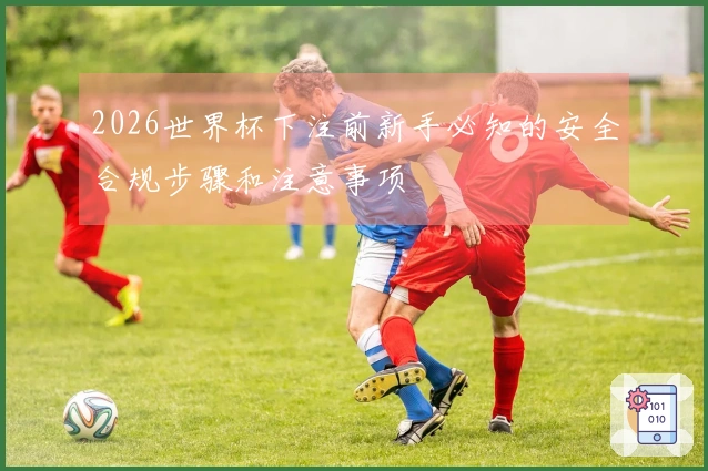 2026世界杯下注前新手必知的安全合规步骤和注意事项