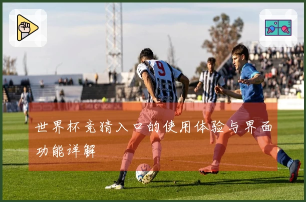 世界杯竞猜入口的使用体验与界面功能详解